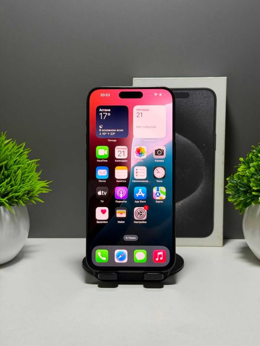 Apple iPhone 15 Pro Max 256 GB, черный