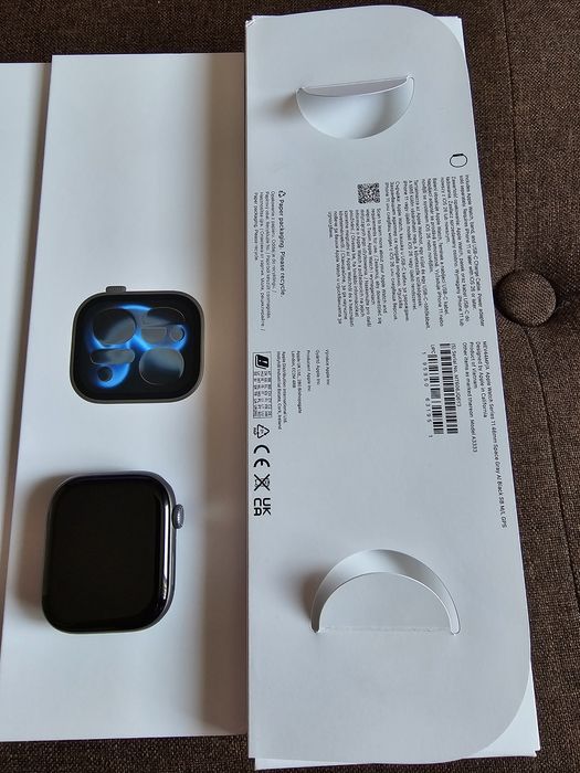 Apple Watch Series 11  46mm Space Gray M/L GPS