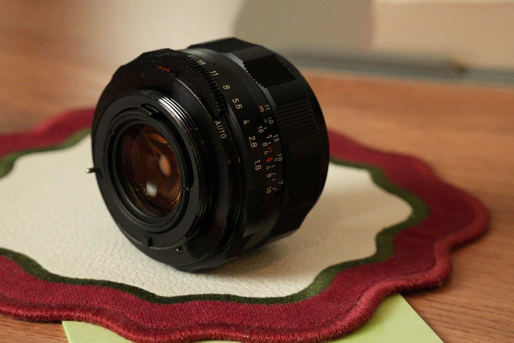 Объектив 55mm f/1.8 SMC Takumar (Pentax)