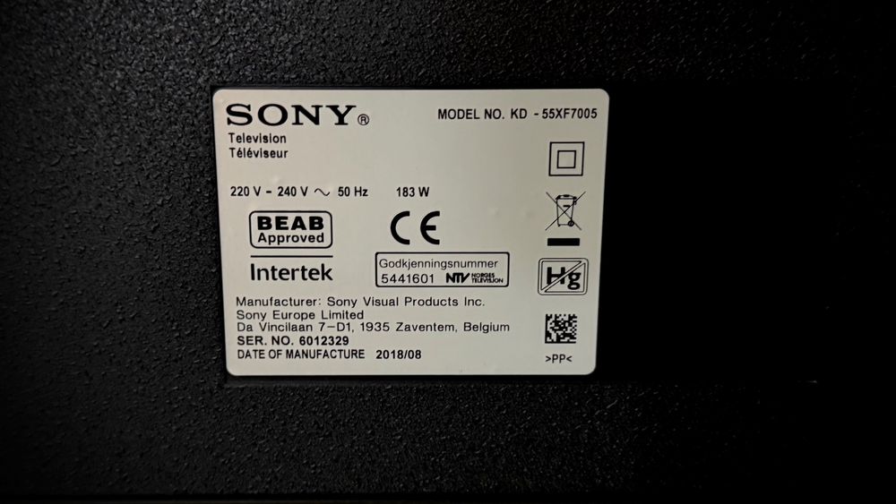 Televizor smart sony 55 inch ultra hd tv sony led 55 inch defect