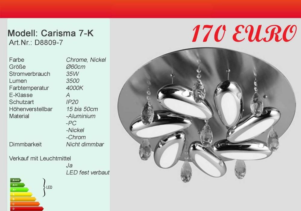 Lustre LED moderne – brand premium STABI