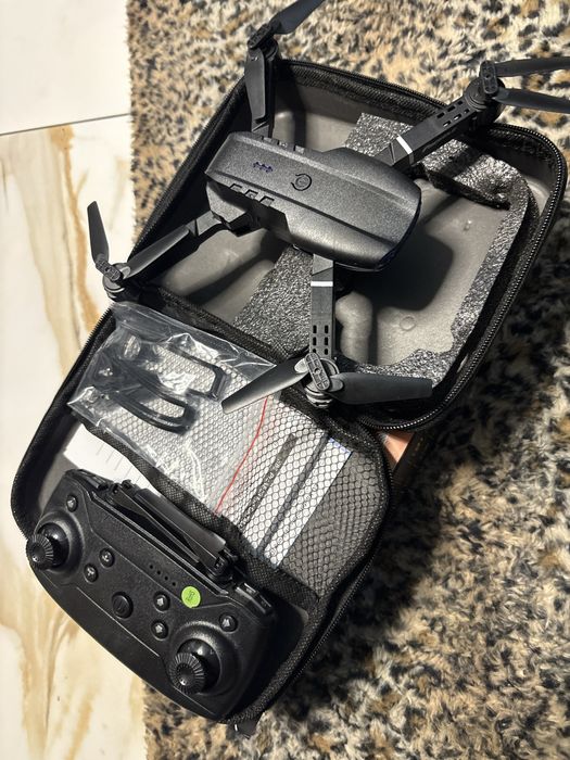 Dronă cu cameră video Control prin telecomandă noua plus husa