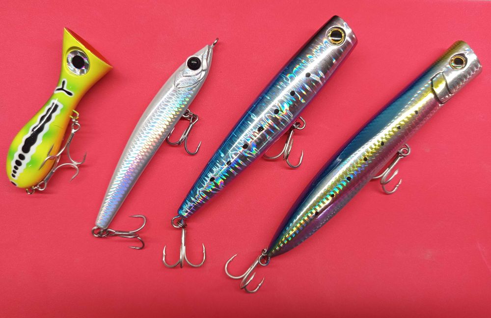 Попери воблери спининг тролинг морски риболов примамки