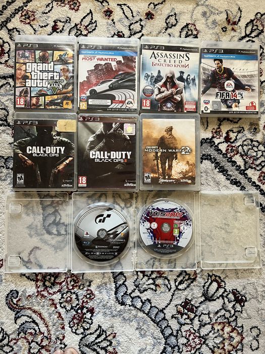 Продам диски с играми на PlayStation3