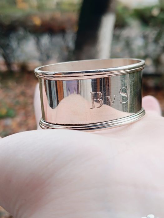 Inel Servetele argint 800 , Italia, copii