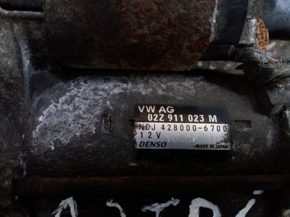 Electromotor 02ZM skoda fabia seat ibiza vw polo 1.2tdi cod cfw