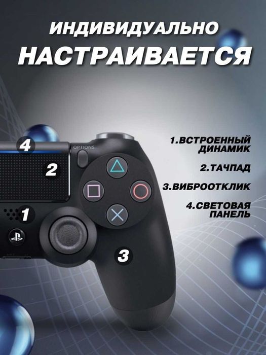 Geympad Sony Playstation 4 va kompyuter uchun Dualshock