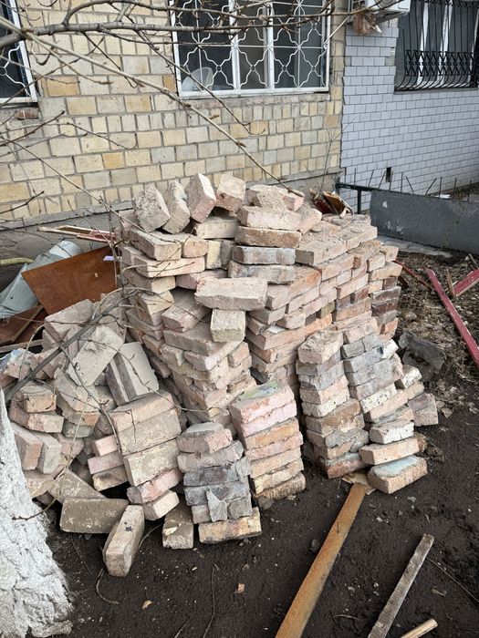 Кирпич советский, 1000 штук Б/У
