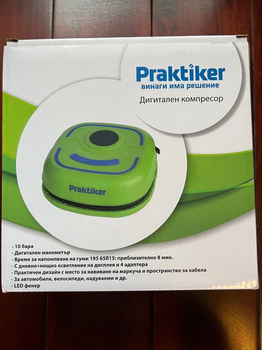 Дигитален компресор Praktiker. Нов.
