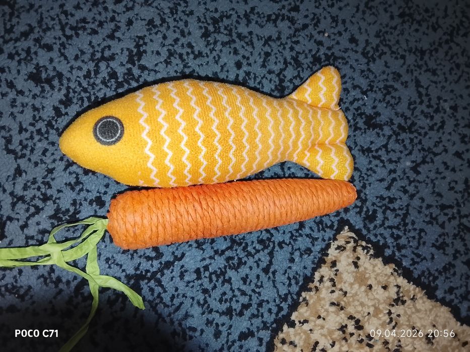 Игрушка с кошачьей мятой