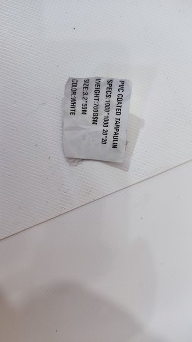 Tarpaulin, материал для тентовки 1кв/м 700г, 1 рулон 480$