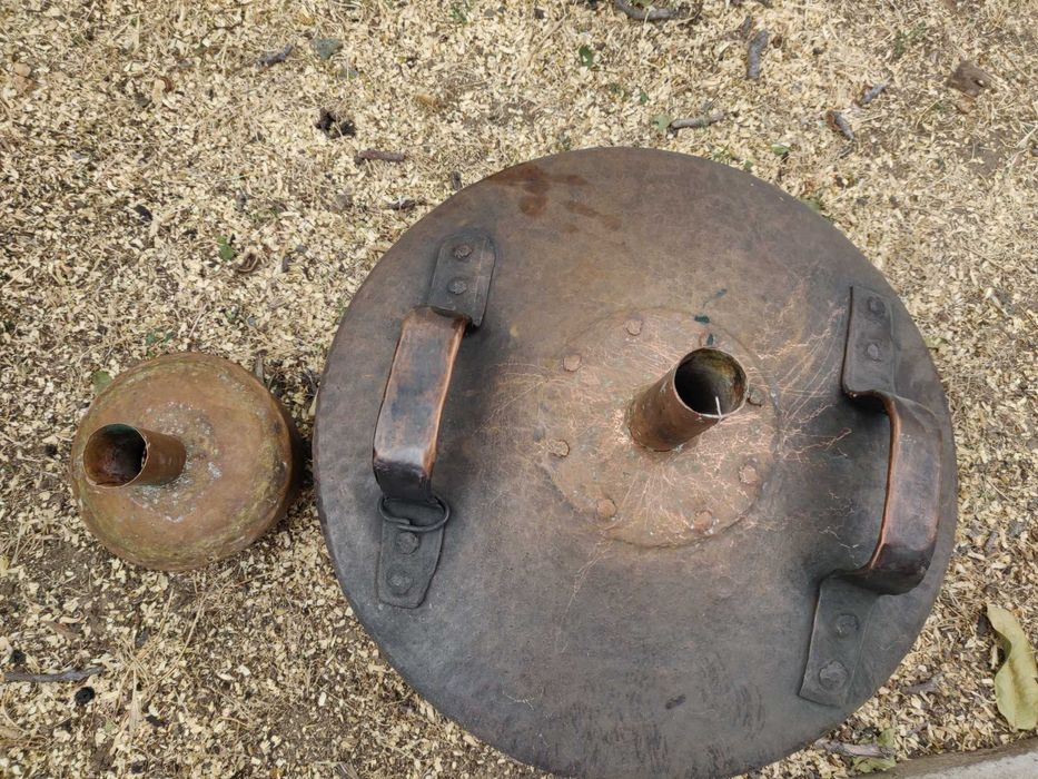 Cazan de țuică de arama cu răcitor!