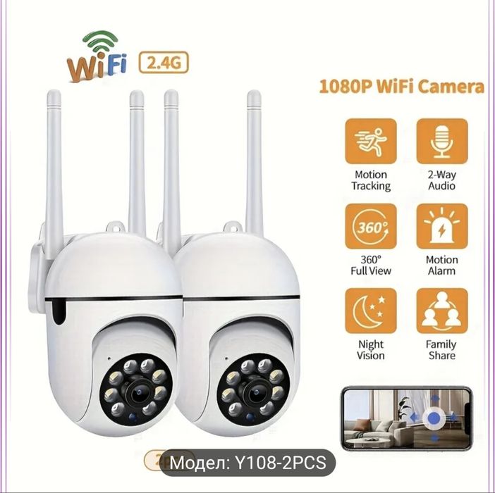 Camera  2Mp 1080p FHD PTZ 355° обхват