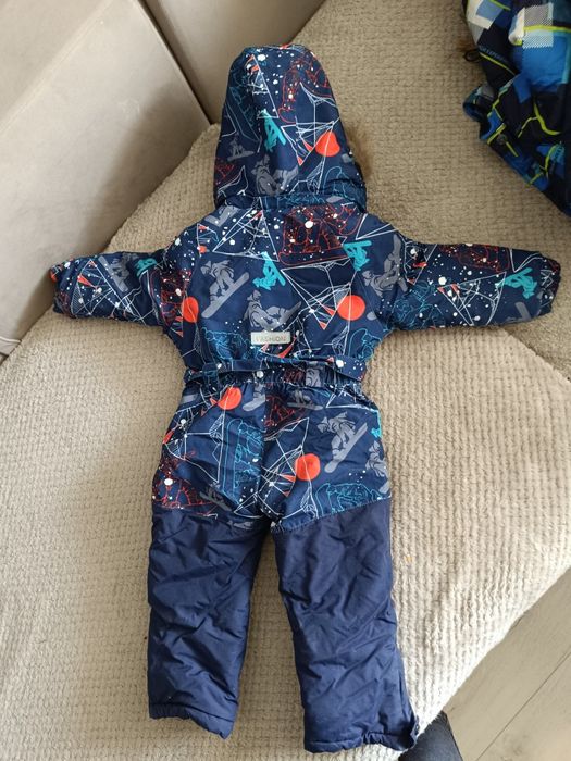 Зимний слитный комбинезон