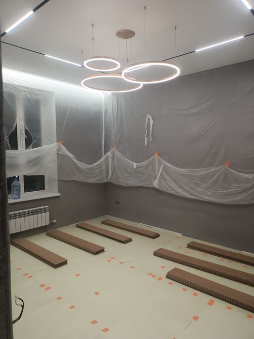 Укладка ламинат ёлка