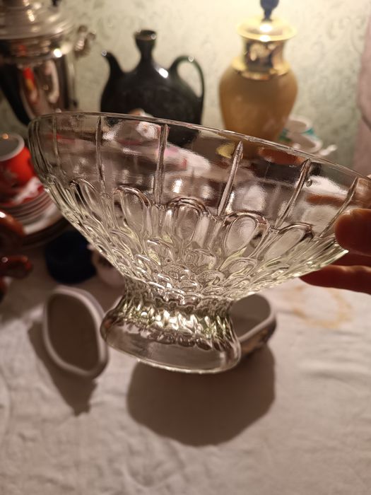 Блюда фарфор, стекло советское