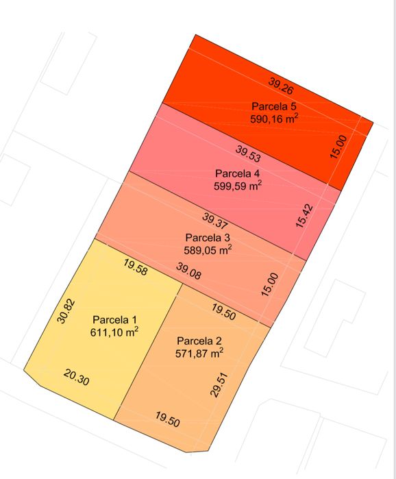 Teren - 5 parcele - Tăuții de Sus