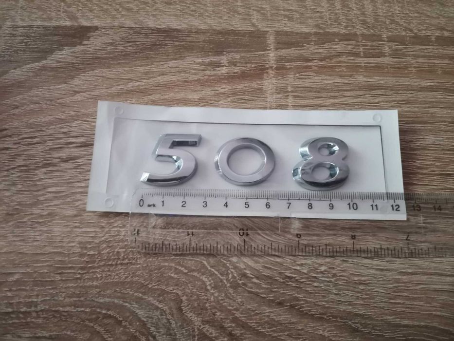 сребриста емблема Peugeot 508 стар стил