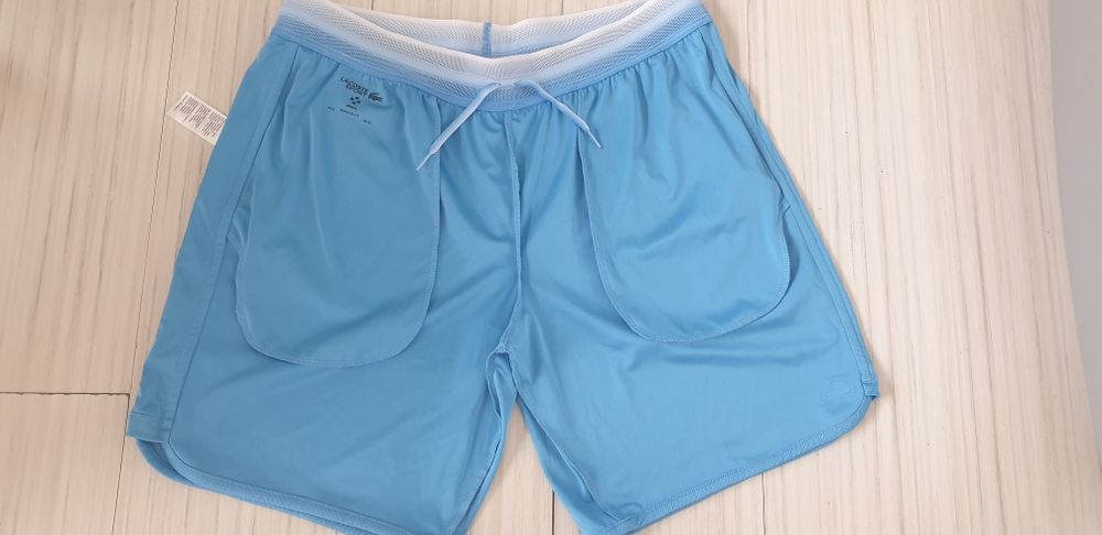 Lacoste Sport  X Danil Medvedev Stretch  6 - XL НОВО ОРИГИНАЛ Мъжки къси Панталони