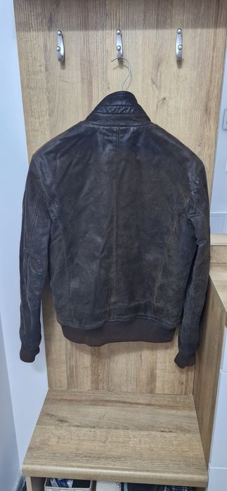 Кожено яке  Benetton