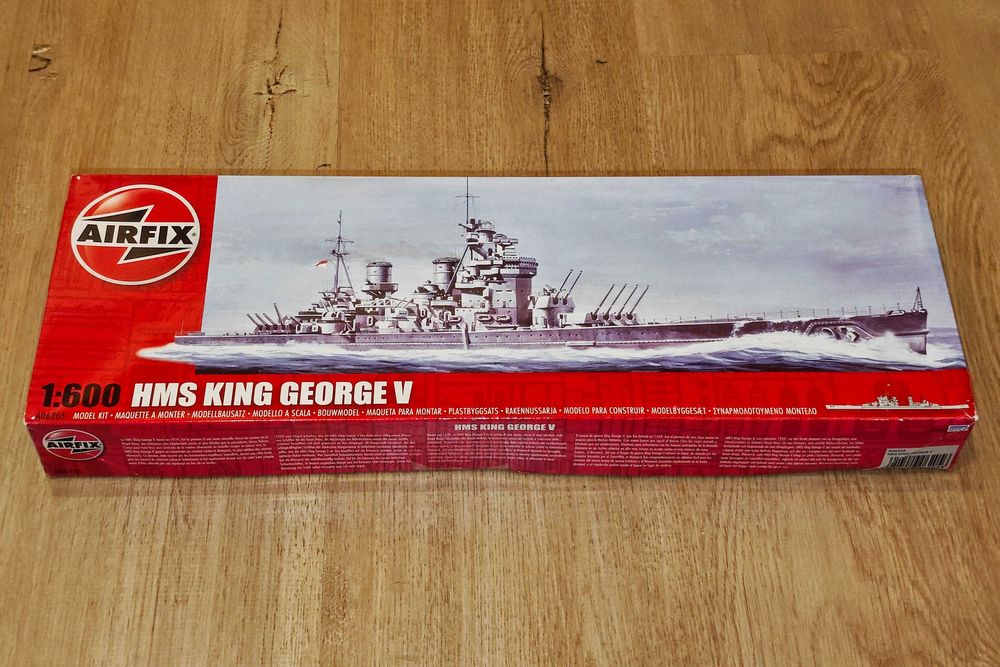 Airfix A06205 HMS KING GEORGE V - модел за сглобяване