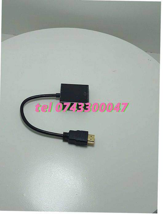 Oferta Convertor Hdmi La Vga Hdtv Pentru Placi Noi La Monitor Vechi