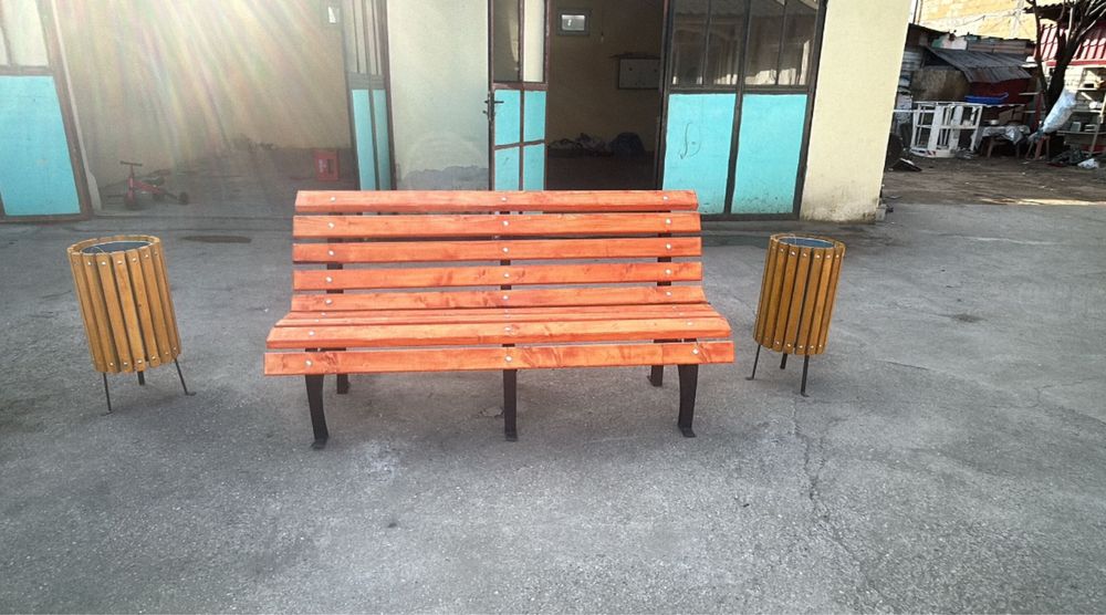 Bănci stradale și coșuri de gunoi – preț bun | PRINTU