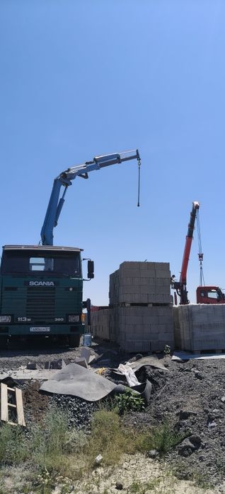 услуги манипулятора 15тонн. 7м