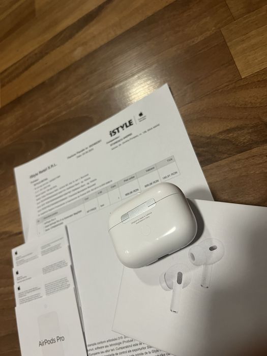 AirPods Pro 2 – stare impecabilă, cu factură iSTYLE, garanție Apple