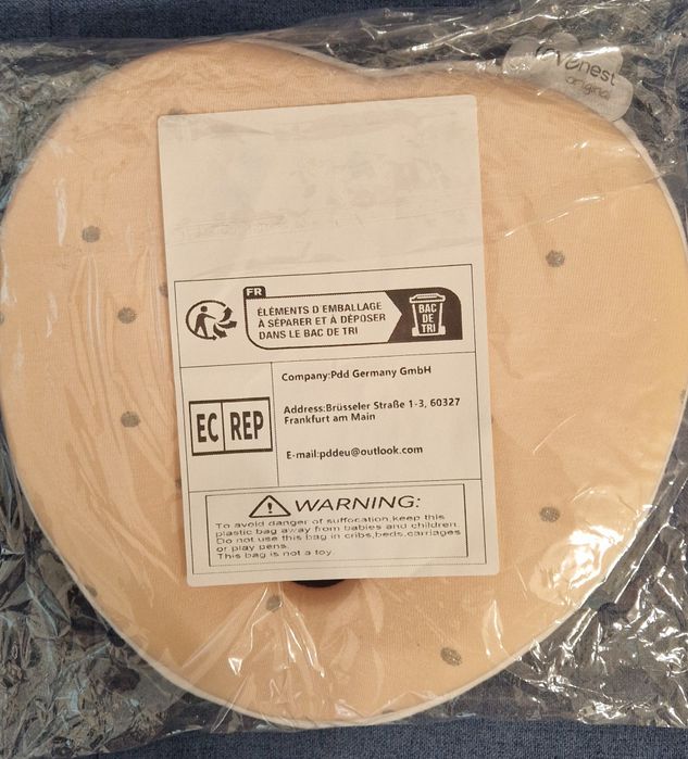 Babymoov - Perna Lovenest Original impotriva plagiocefaliei Roz