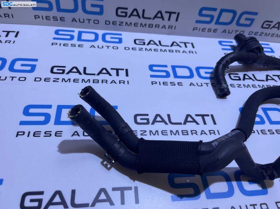 Furtun Furtunuri Conducta Conducte Alimentare Tur Retur si Senzor Temperatura Combustibil Motorina Audi A3 8P 1.9 TDI BKC BXE 2004 - 2008 Cod 038906081B 1K0122447FR