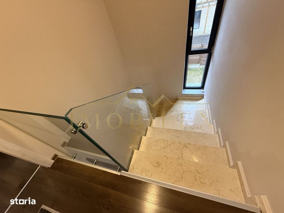 Casa individuala LUX, 4 camere, 3 bai, teren 450mp, zona Dezmir