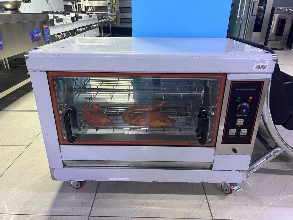 Гриль аппарат для курицы, промышленный, электрический , 12 кур