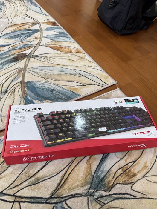 HyperX keyboard.