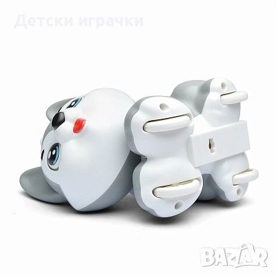 Играчка куче Хъски Husky Puppy със звук за бебе и малко дете