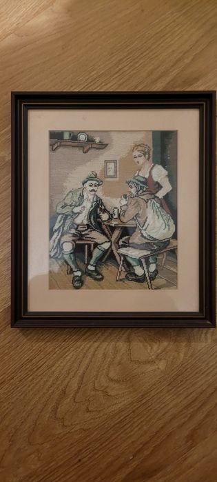 Goblen hangita cu rama