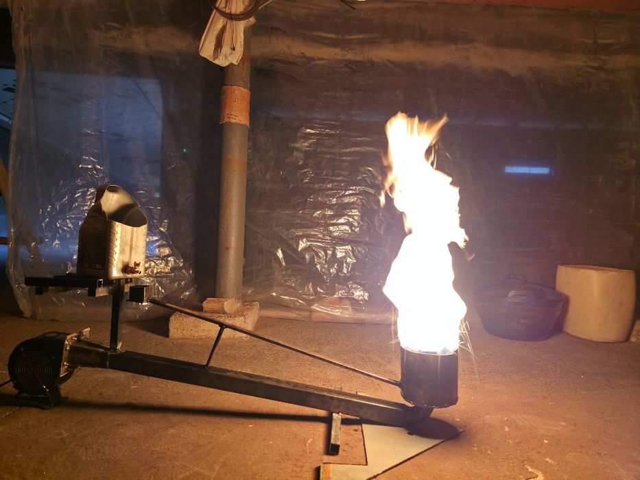 Отроботка ёкилгили горелка