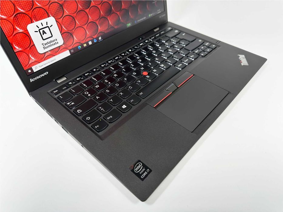 Laptop Lenovo Thinkpad X1 Carbon G3 i7 8 gb ram 256 gb ssd Ecran 14 inch Rezolutie 2K Design ultraslim Gama business Factura si Garantie 1 an