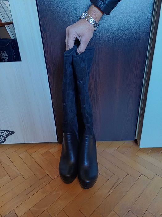 Зимни ботуши велур