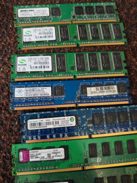Ram DDR2 1gb si 512mb