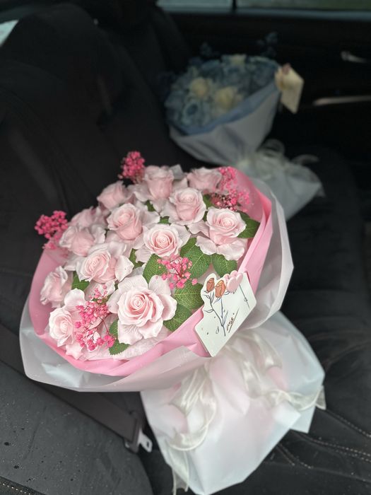 Мыльные розы !Сабыннан жасалған гүл !