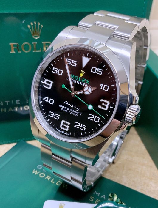 Rolex Air King 40 - Autonomie 70h - Full Set - In Garantie