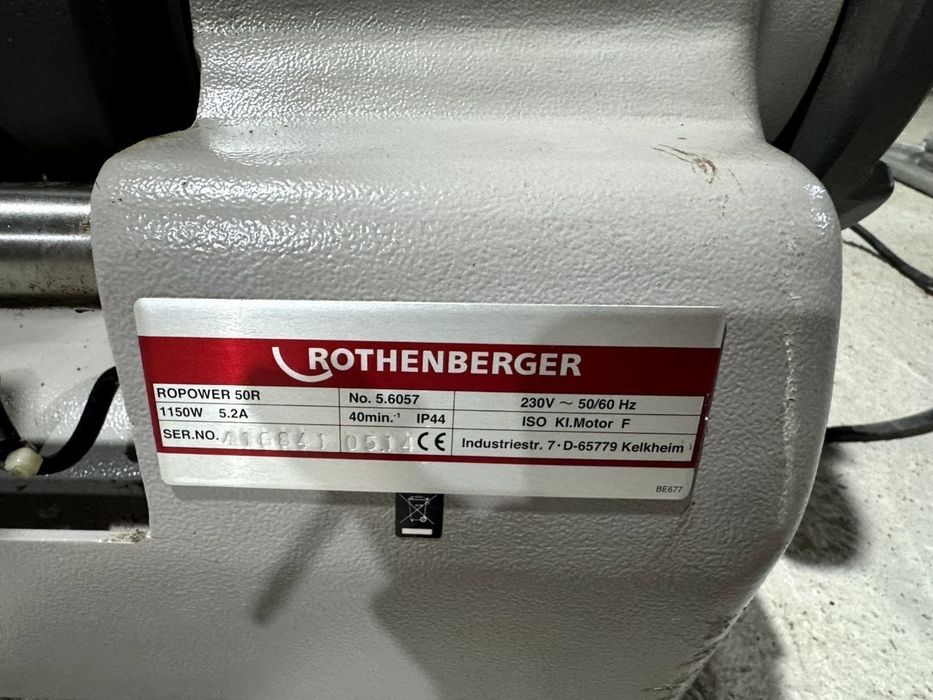 Rezba ochadigan uskuna(ROTHENBERGER ROPOWER)