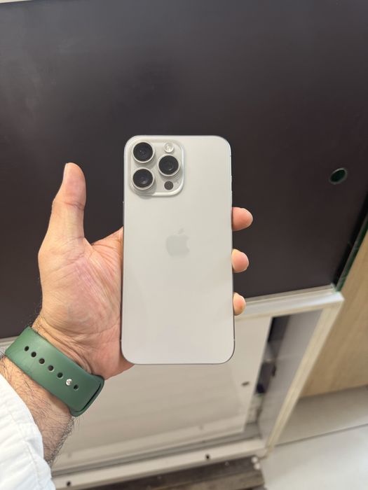 Iphone 15 pro max 1 Tb xotira dual sim natural