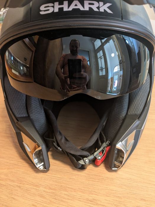 Casca Moto Flip Up Shark aproape Noua