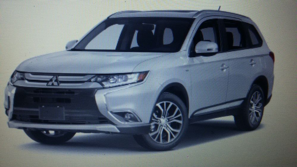 Бампер передний Mitsubishi outlander