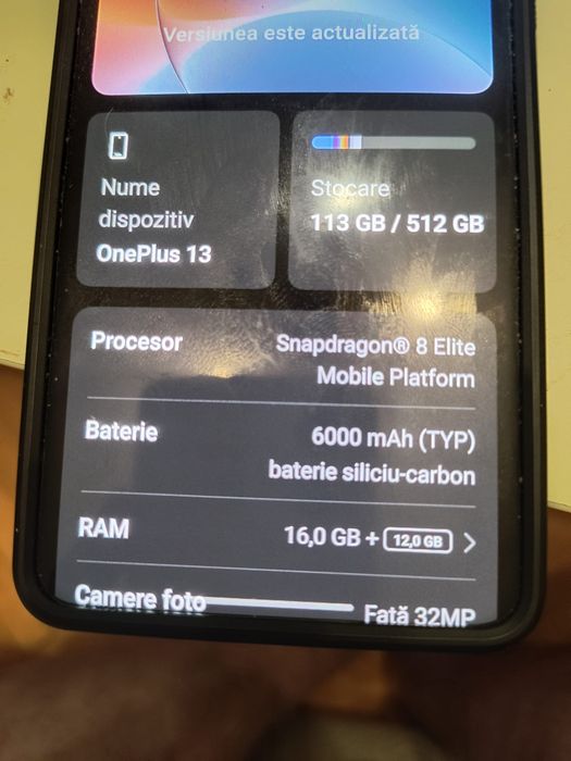 Oneplus 13 și Huawei x7 ca nou culoare albă+ Huawei x7