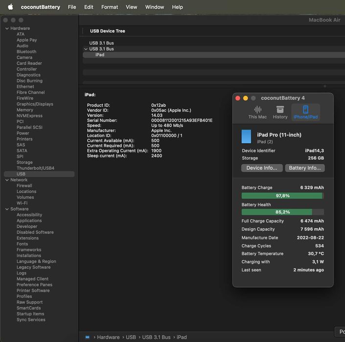 Apple iPad Pro 11” (M2) 256GB Wi-Fi — Space Gray
