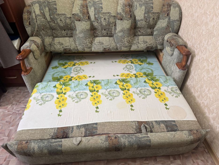 Диван мягкий раскладной