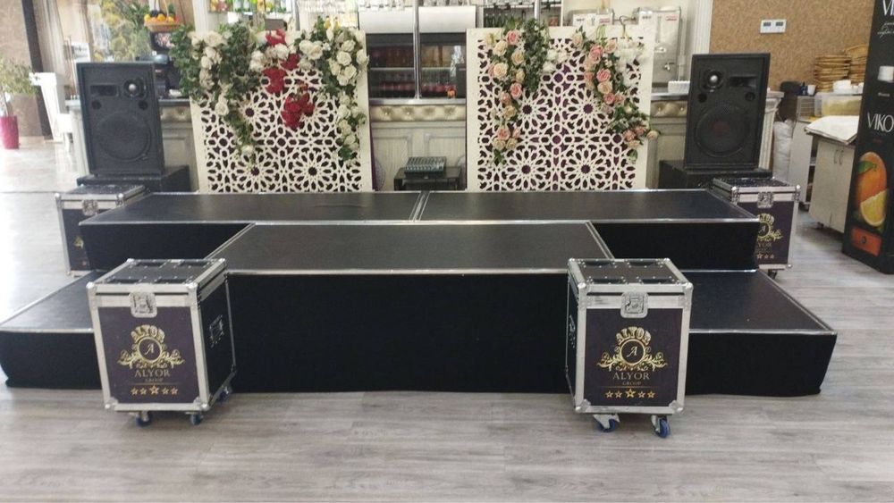 Калонка аппарат карней сурней подиум event led ekran monitor сахна
